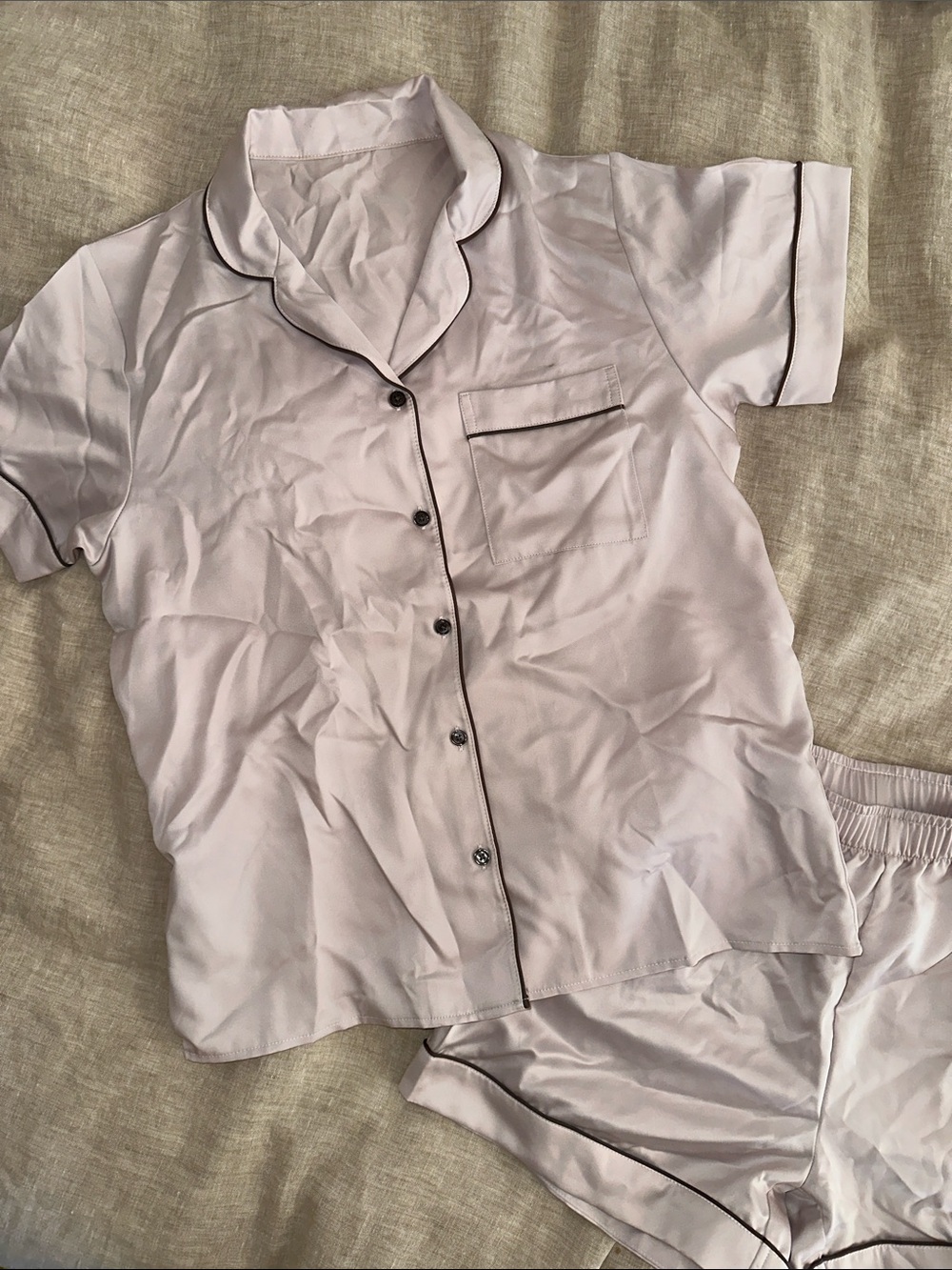 GU Uniqlo Pajamas Button Down Short Set from Japan